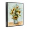 Stupell Industries Sunflower Blossom Watercolor Detail Framed Giclee Art